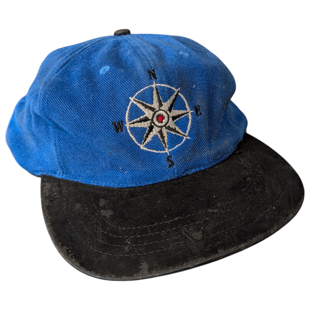 90's Marlboro Compass Strapback Hat